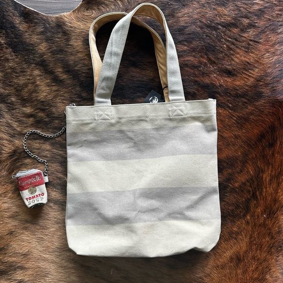 Vintage Andy Warhol Cambell’s Soup Can Tote By Loop Design - Picture 2 of 6